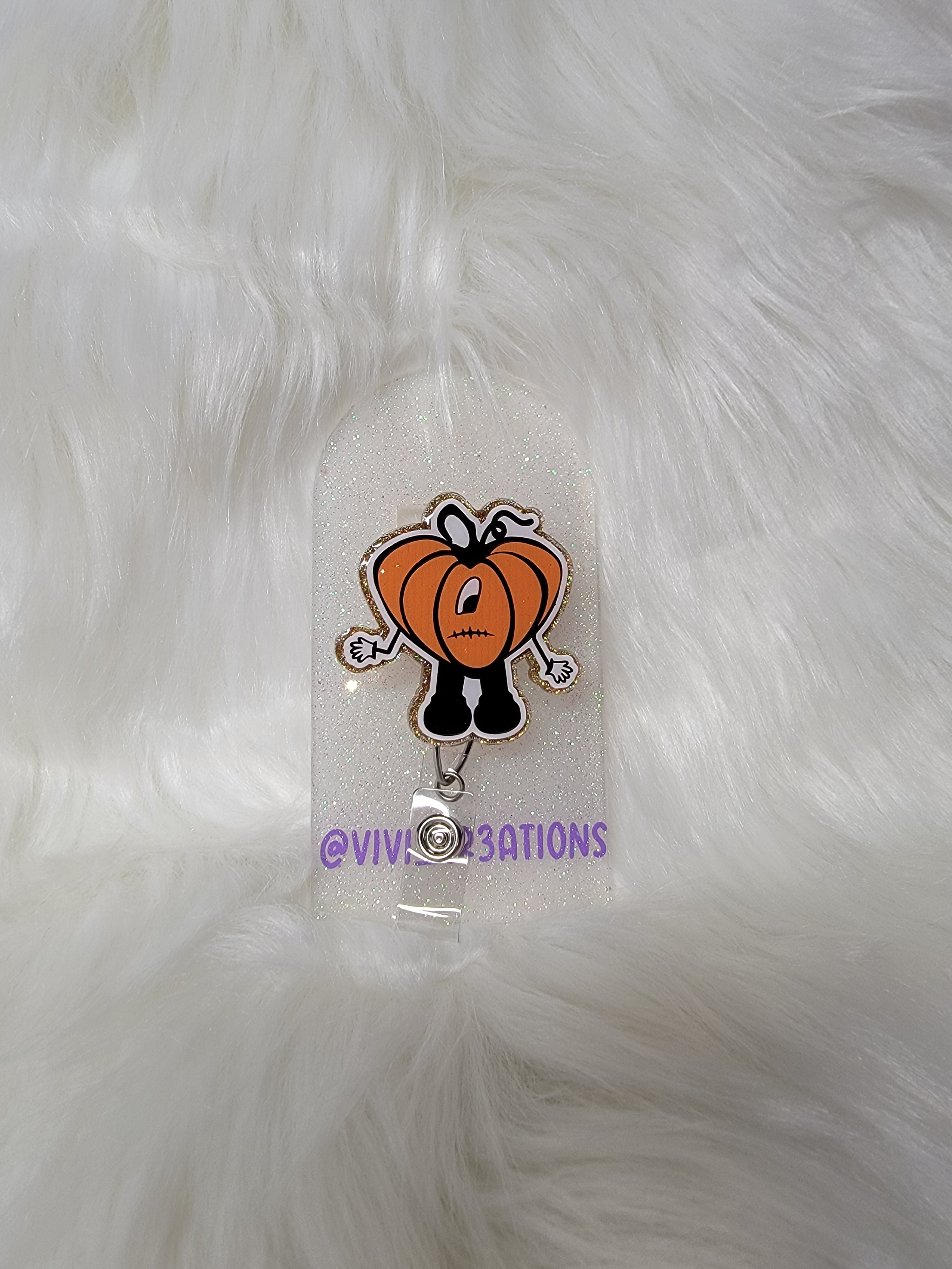 Halloween Bad Bunny Badge Reel